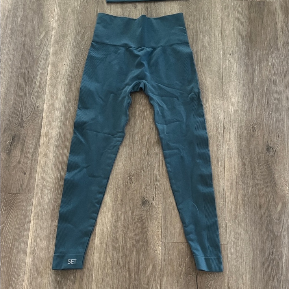 SET Active Teal Sculptflex Leggings